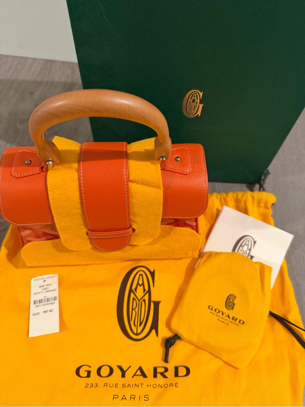 Goyard orange Saigon brand new with tag - Picture 2 of 5